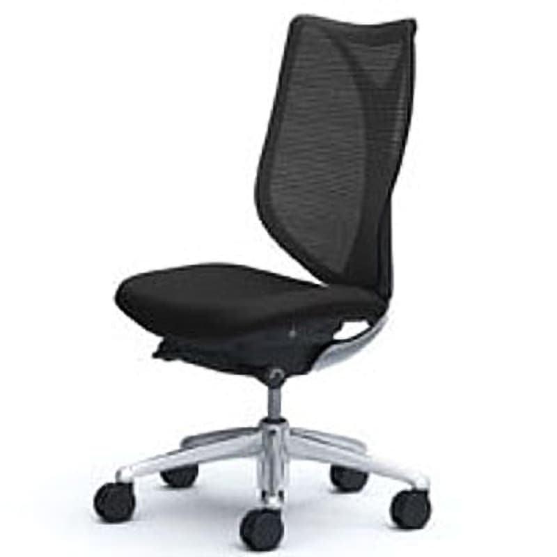 C833BR-FSY1 オフィスシーティング サブリナ スタンダード 肘無 ハイバック オカムラ(岡村製作所) メッシュタイプ キャスターあり 材質アルミ脚 ブラック