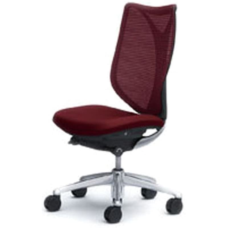 C833BR-FSY8 オフィスシーティング サブリナ スタンダード 肘無 ハイバック オカムラ(岡村製作所) メッシュタイプ キャスターあり 材質アルミ脚 ブラック