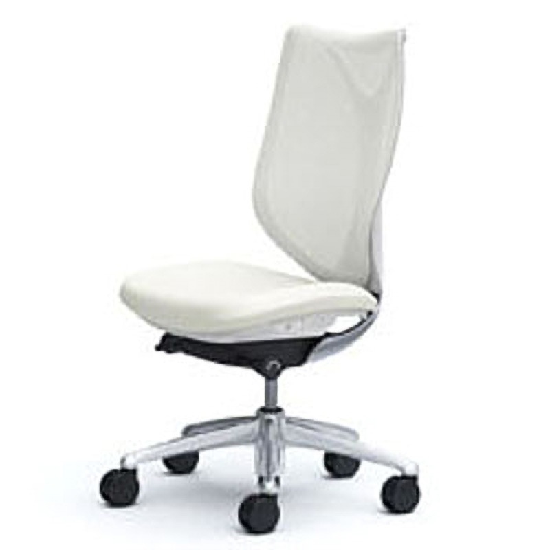 C833BW‐FSY2 オフィスシーティング サブリナ スタンダード 肘無 ハイバック オカムラ(岡村製作所) メッシュタイプ キャスターあり 材質アルミ脚 ホワイト