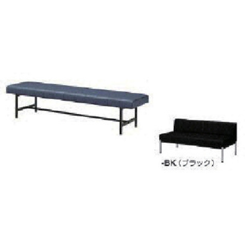 RC180-51-BK 長イス ナイキ ブラック色   RC180-51-BK