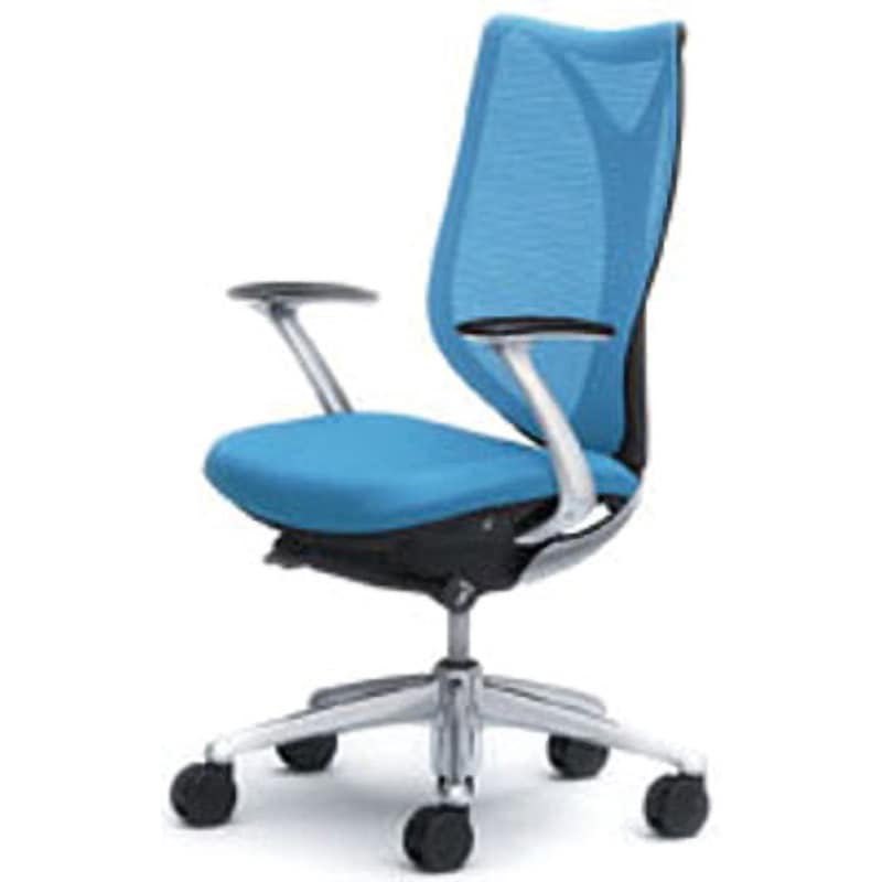 C843BR-FSY4 オフィスシーティング サブリナ スタンダード 固定肘 ハイバック オカムラ(岡村製作所) キャスターあり メッシュタイプ ブラック   C843BR-FSY4