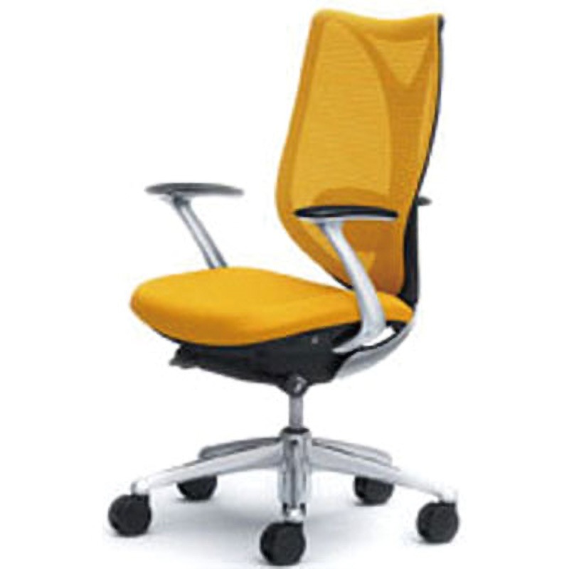 C843BX-FSY6 オフィスシーティング サブリナ スタンダード 固定肘 ハイバック オカムラ(岡村製作所) キャスターあり メッシュタイプ ブラック   C843BX-FSY6