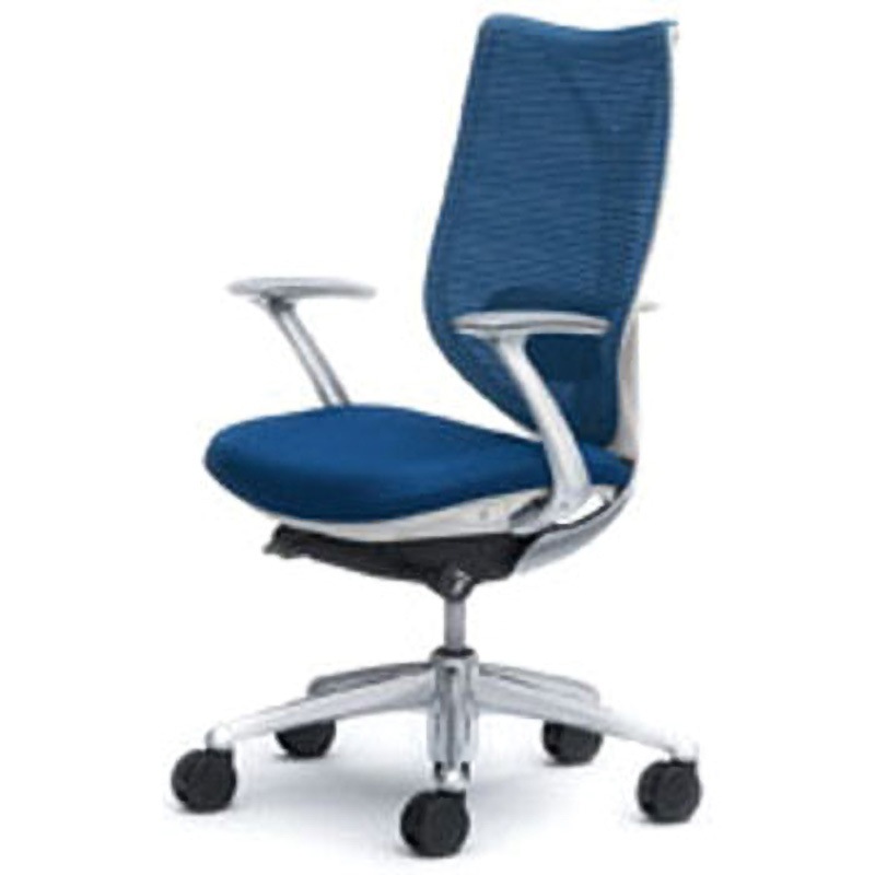 C843BY-FSY3 オフィスシーティング サブリナ スタンダード 固定肘 ハイバック オカムラ(岡村製作所) キャスターあり メッシュタイプ ホワイト   C843BY-FSY3 87,890円