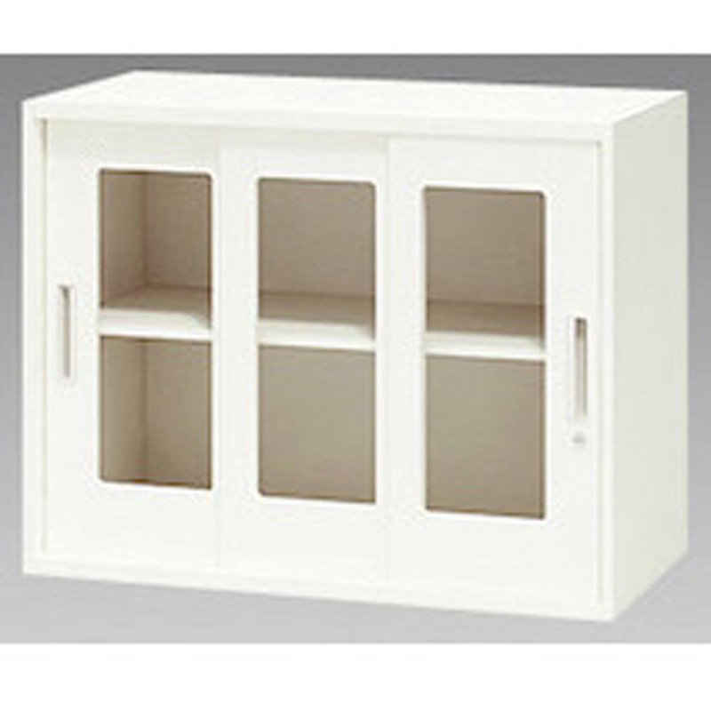 CW-0907HG3-WW ガラス引違い書庫 CW 1台 ナイキ 【通販モノタロウ】