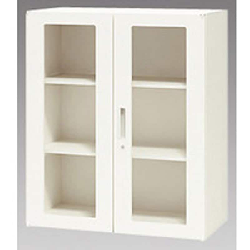 CW-0911KG-WW ガラス両開き書庫 CW ナイキ インジケーターキー