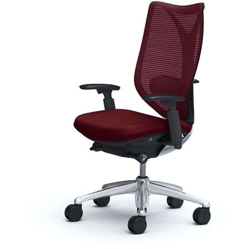 C853BX-FSY8 オフィスシーティング サブリナ スタンダード 可動肘 ハイバック オカムラ(岡村製作所) 肘掛あり メッシュタイプ ブラック   C853BX-FSY8