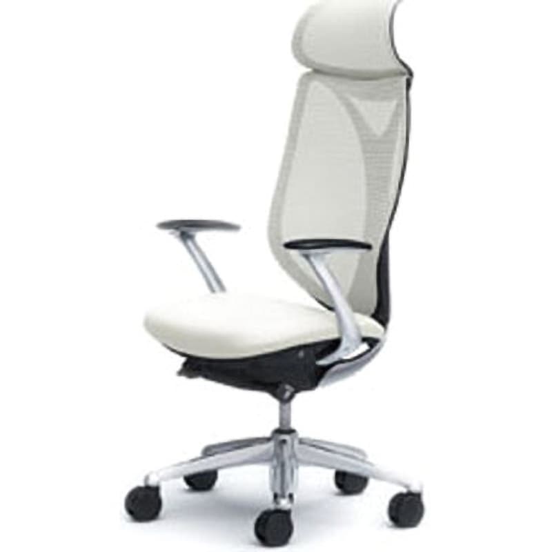 C845BR-FSY2 オフィスシーティング サブリナ スタンダード 固定肘 エクストラハイバック オカムラ(岡村製作所) 肘掛あり メッシュタイプ ブラック ホワイト色   C845BR-FSY2 93,390円