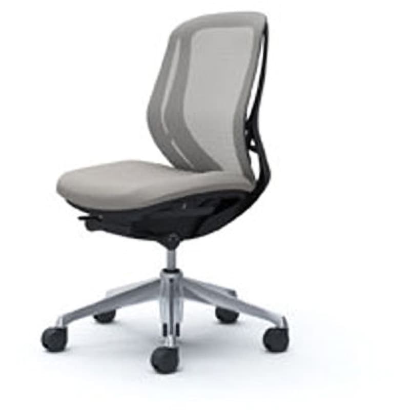 C631BR-FMR3 オフィスシーティング シルフィ 肘無 ローバック 背メッシュ 五本脚 オカムラ(岡村製作所) ライトグレー色   C631BR-FMR3 53,388円