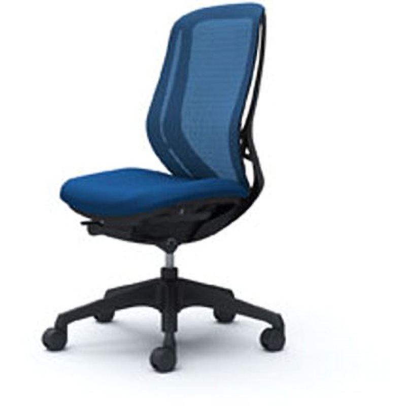 C635XR-FMP3 オフィスシーティング シルフィ 肘無 ハイバック 背メッシュ 五本脚 オカムラ(岡村製作所) ブラックボディ・樹脂脚   C635XR-FMP3