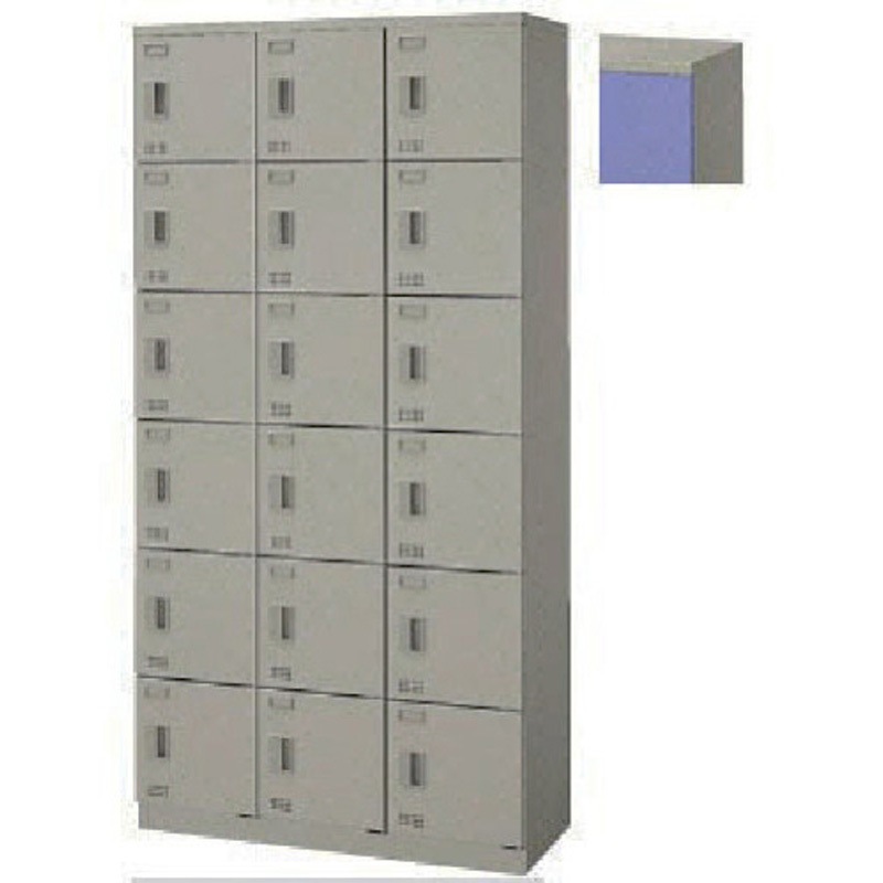 SL0918S-18-BL スクールロッカー(扉付) ナイキ ブルー色