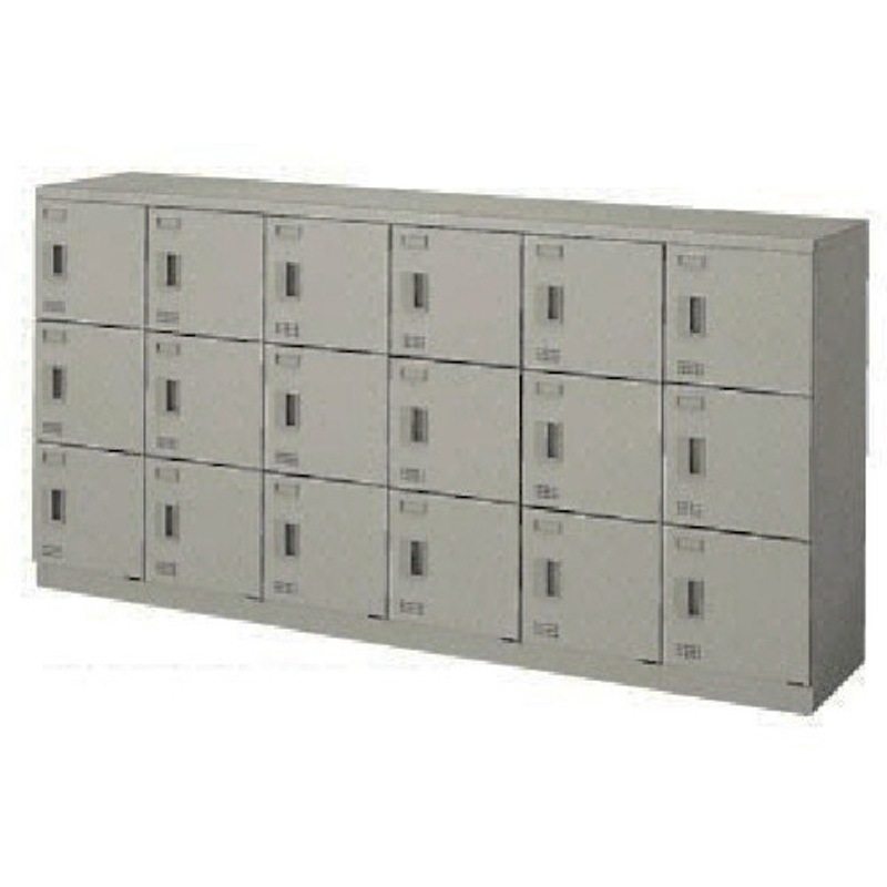 SL1809N-18-AW スクールロッカー(扉付) ナイキ ウォームホワイト色 南京錠