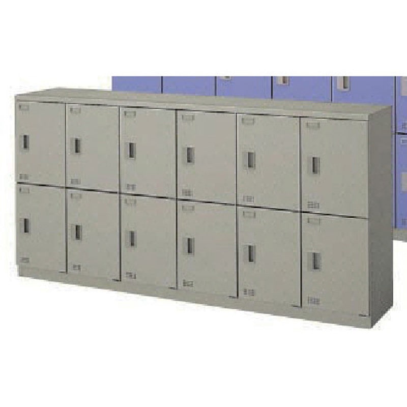 SL1809S-12-AW スクールロッカー(扉付) ナイキ ウォームホワイト色