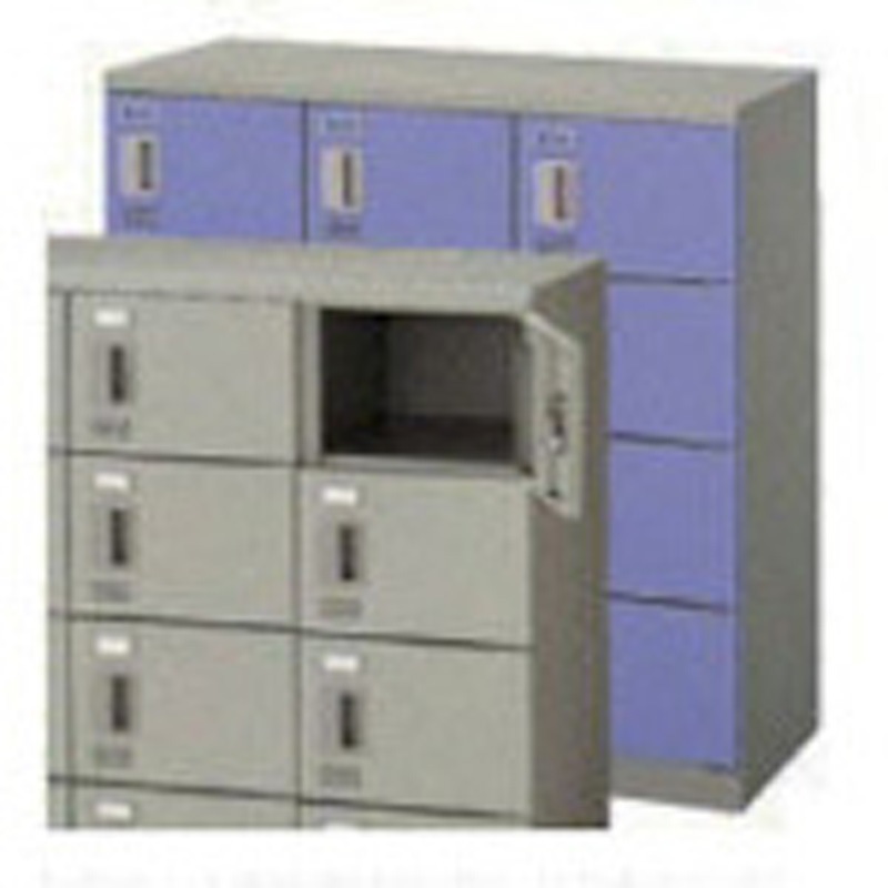 SB0909K-12-BL シューズボックス(窓無扉) ナイキ ブルー色   SB0909K-12-BL
