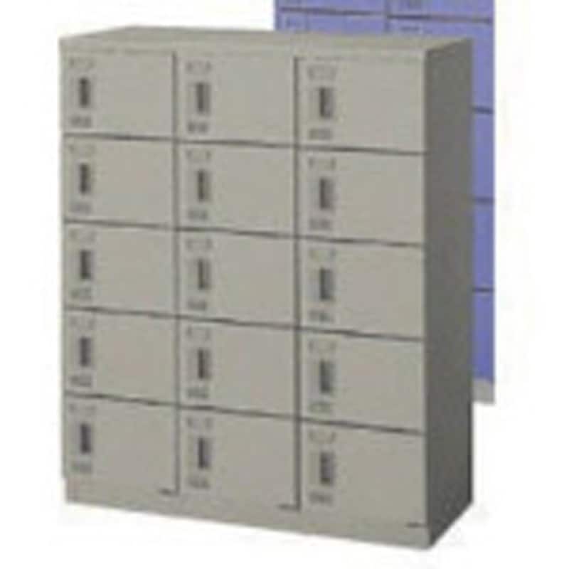 SB0911N-15-AW シューズボックス(窓無扉) ナイキ ウォームホワイト色 南京錠