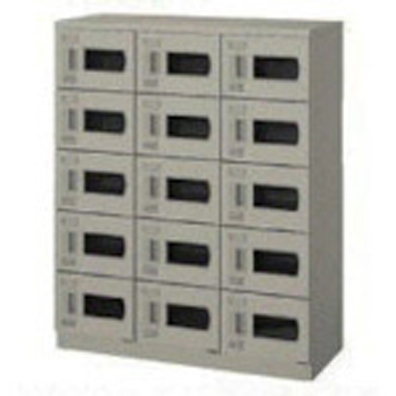 SB0911N-15W-AW シューズボックス(窓付扉) ナイキ ウォームホワイト色 南京錠 59,988円