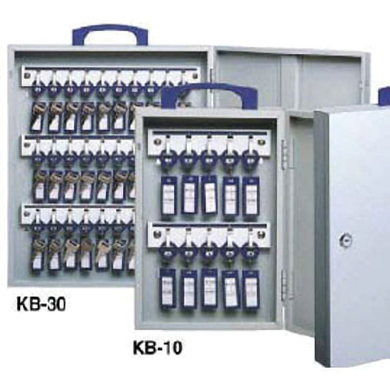 KB-30 キーボックス 田邊金属工業所 1個掛キーホルダー30個