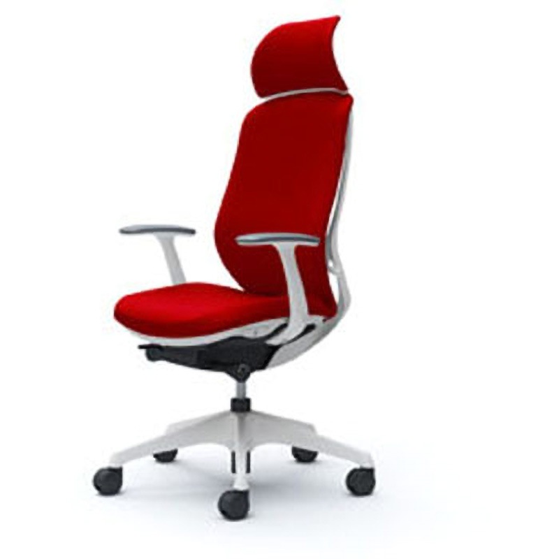 C64CXW-FSF9 オフィスシーティング シルフィ 固定肘 エクストラハイバック 背クッション 五本脚 オカムラ(岡村製作所) レッド色   C64CXW-FSF9 71,390円