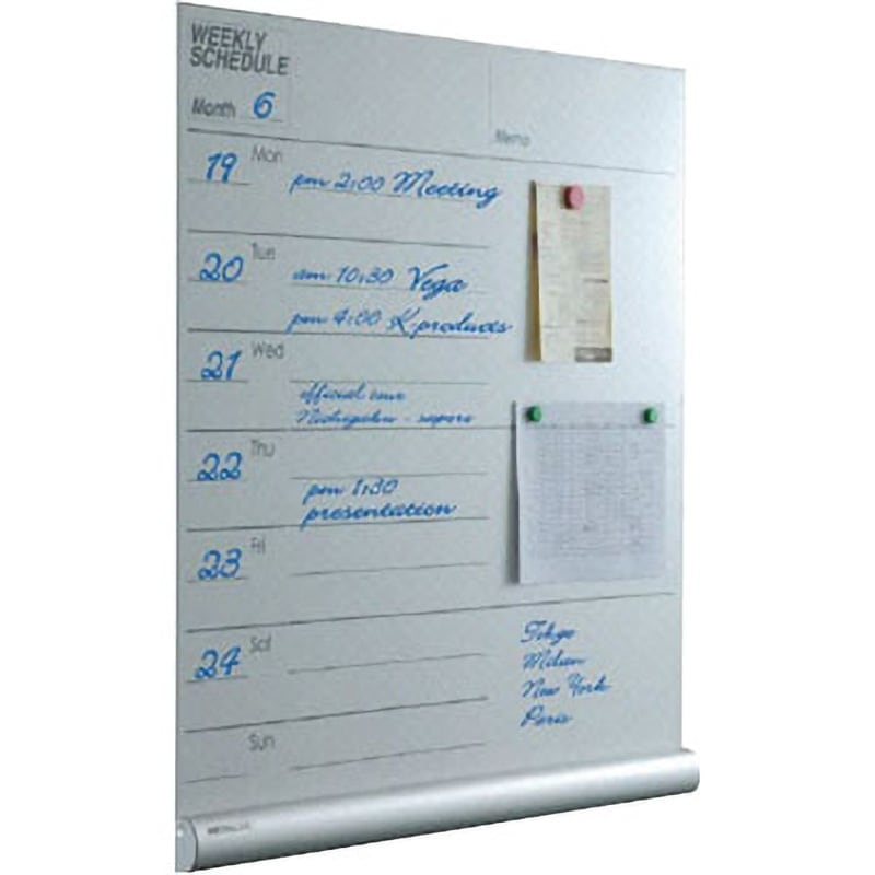 日学 メタルラインホワイトボードML-340 1枚 日学 メタルラインホワイトボードML-340 1枚 壁掛ホワイトボード