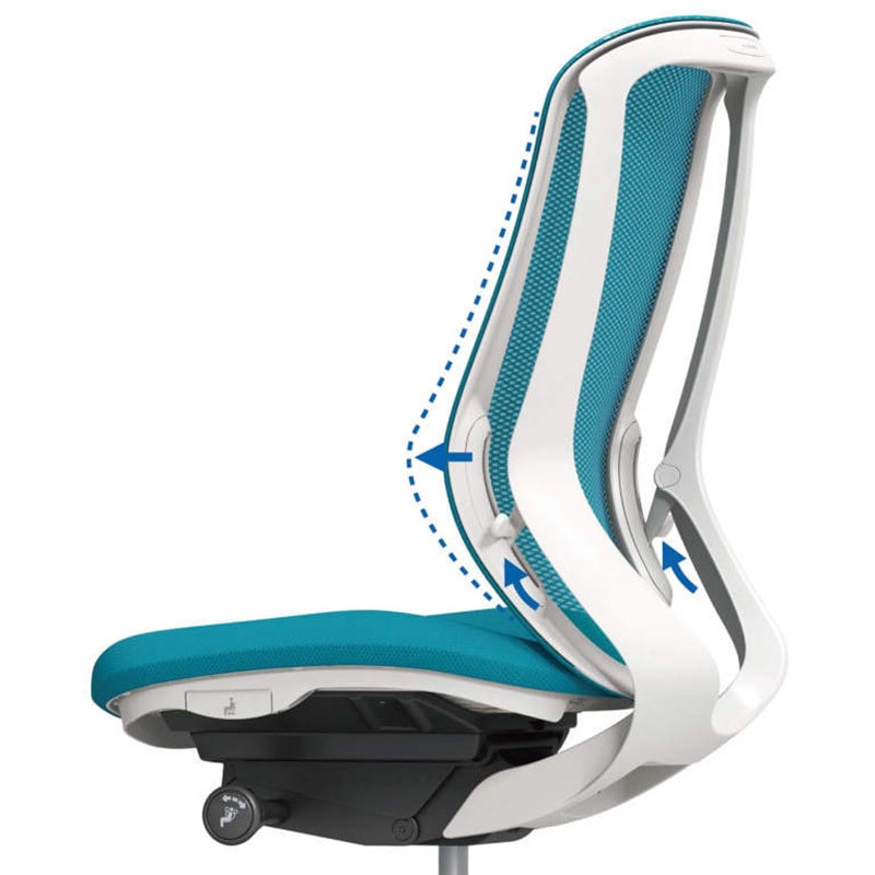 C685XW-FMR3 オフィスシーティング シルフィ 可動肘 ハイバック 背 