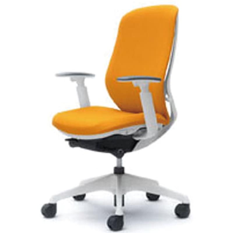 C687XW-FSG8 オフィスシーティング シルフィ 可動肘 ハイバック 背クッション 五本脚 オカムラ(岡村製作所) キャスターあり ホワイト   C687XW-FSG8 60,390円