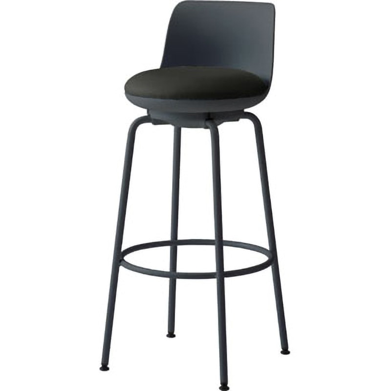 ピルエット ハイチェア スチール背付きタイプ オカムラ(岡村製作所