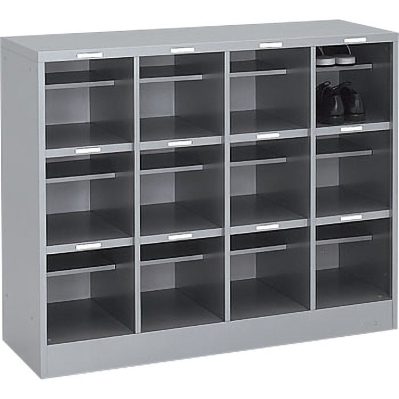 9347LA-Z637 シューズロッカー オープンタイプ 1台 オカムラ(岡村製作所) 【通販モノタロウ】