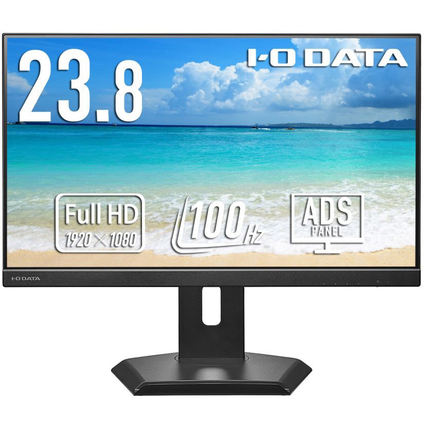 LCD-C242SDB-FX 「5年保証」USB-C&フリスタ液晶23.8型ブラック I ・O