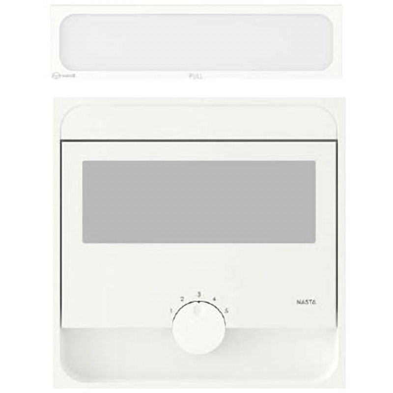 KS-MAB2-05LK-WL 戸建郵便受箱 NASTA(ナスタ) 前入れ後出し 専用大型ダイヤル錠