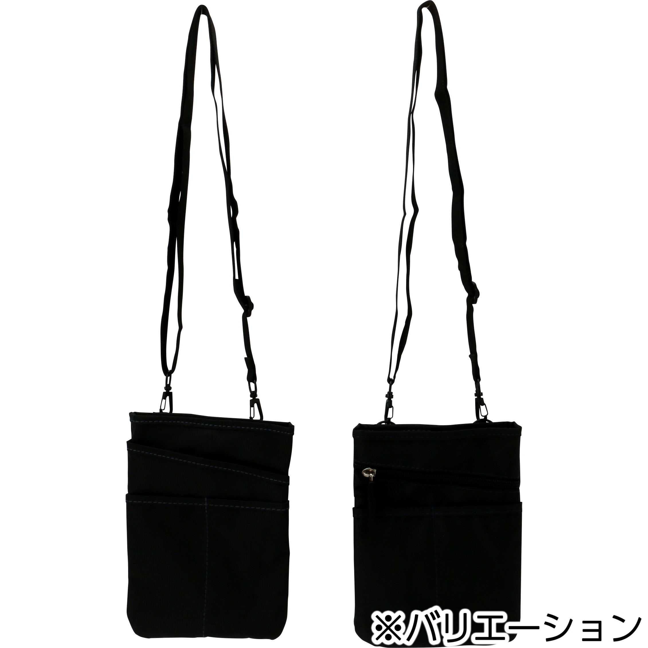 ポケットタイプ ツールポーチ 肩掛け モノタロウ (本体)ブラック色