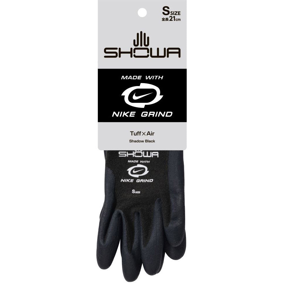 323 Tuff × Air SHOWA(ショーワグローブ) ブラック色 サイズS 1双
