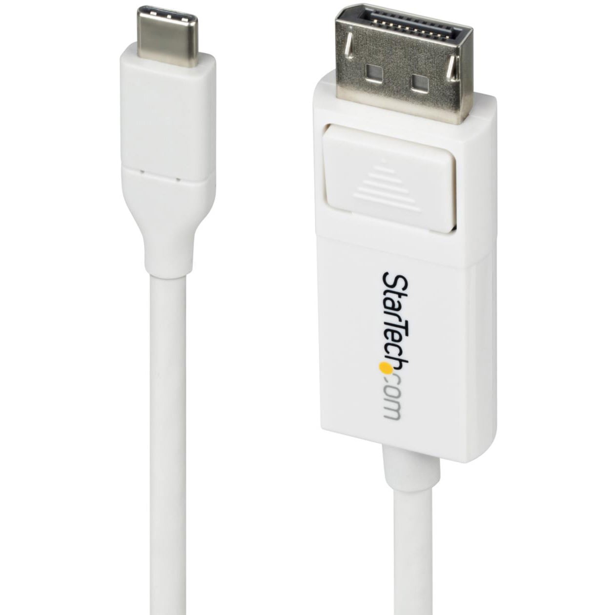 CDP2DP2MBW USB-C - DisplayPort 1.2変換ケーブル/2m/4K60Hz/双方向/ホワイト/モニターケーブル/ディスプレイ コンバーター CDP2DP2MBW 1個 StarTech.com 【通販モノタロウ】