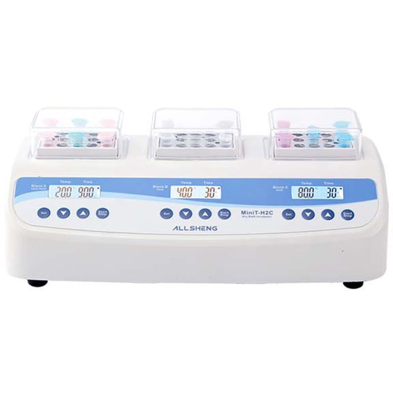 AS-01220-00 MiniT-H3ドライバスインキュベーター(3連) ALLSHENG 1セット(1式) AS-01220-00