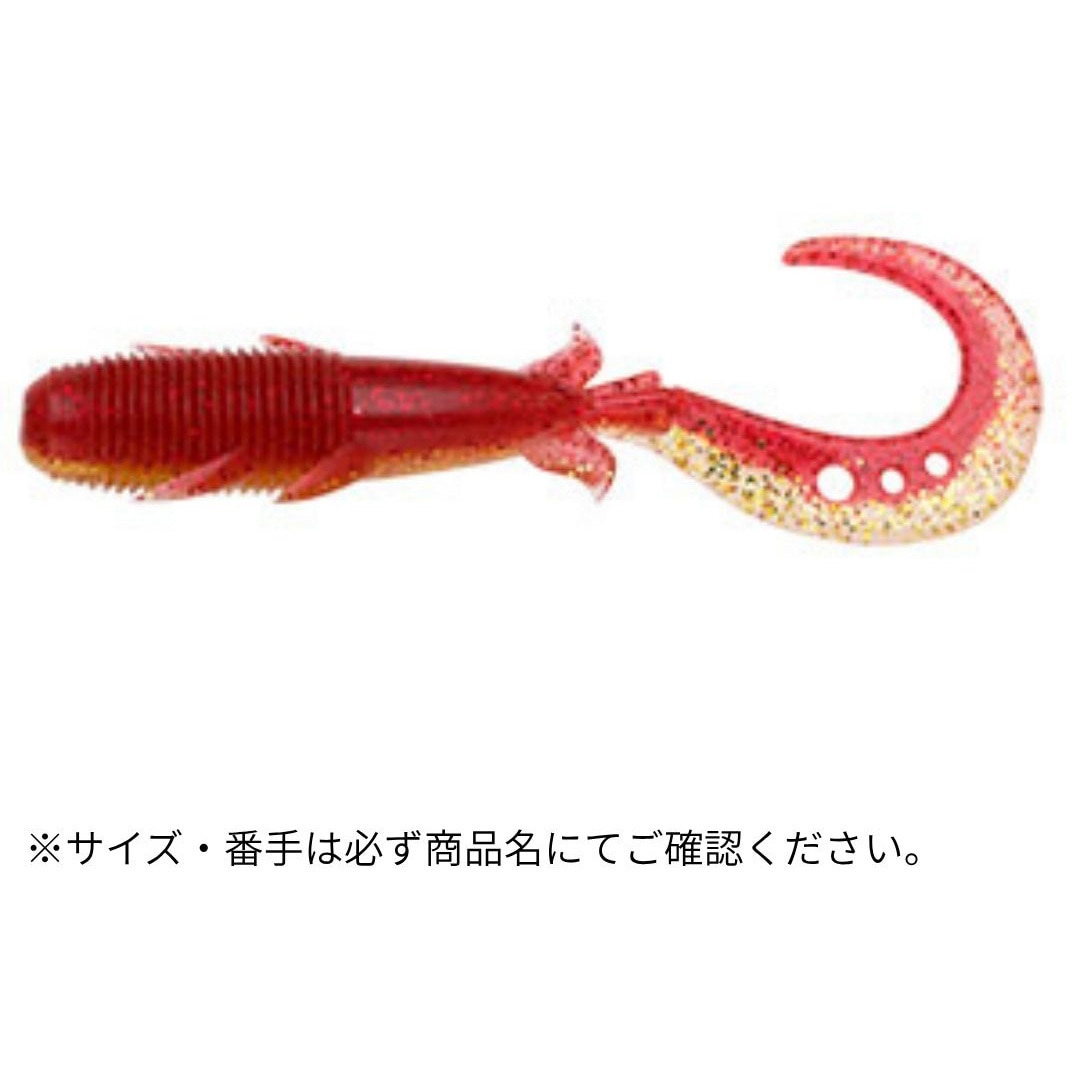 365 赤金 キジハタグラブ 4.5インチ ECOGEAR 入数8 365 赤金色 寸法