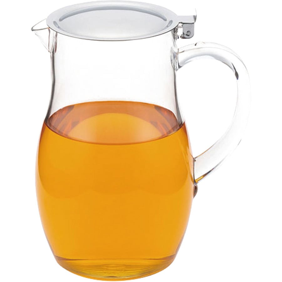 UK PC ウォーターポット(一体成形)2．1L(蓋付) 1個 YUKIWA(ユキワ/三宝産業) 【通販モノタロウ】