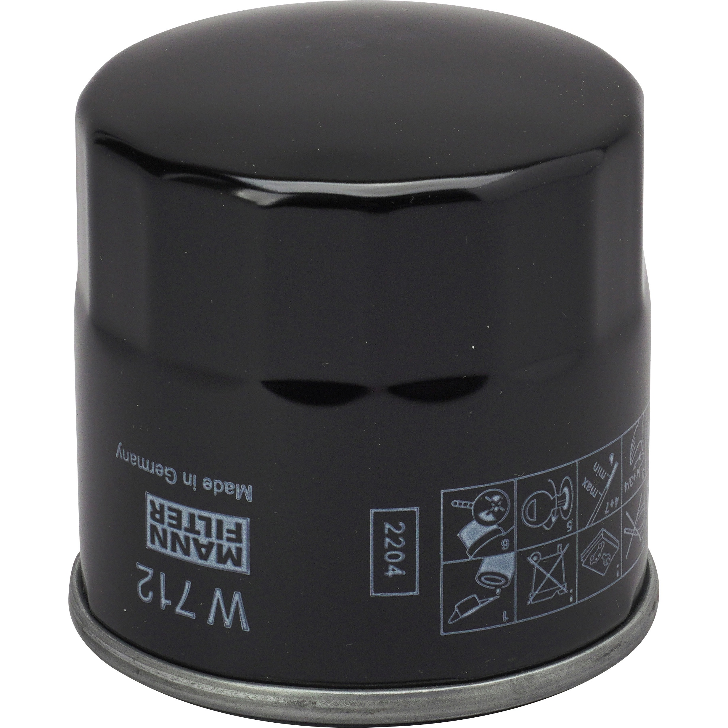 W712 輸入車用オイルフィルター 1箱 MANN-FILTER 【通販モノタロウ】
