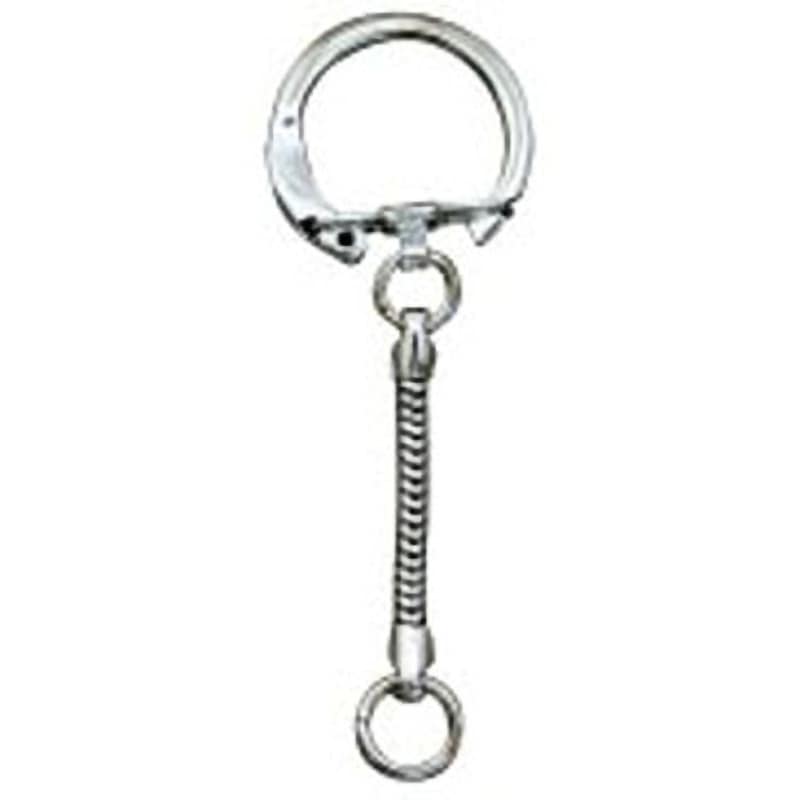 愛用 キーホルダー用金具 KD8 スネーク 1 寸法Φ20×60mm 日本紐釦貿易 小物