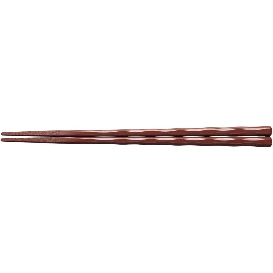 M11-179 SPS手彫り風箸(100膳入)茶 1個(100膳) マイン 【通販モノタロウ】