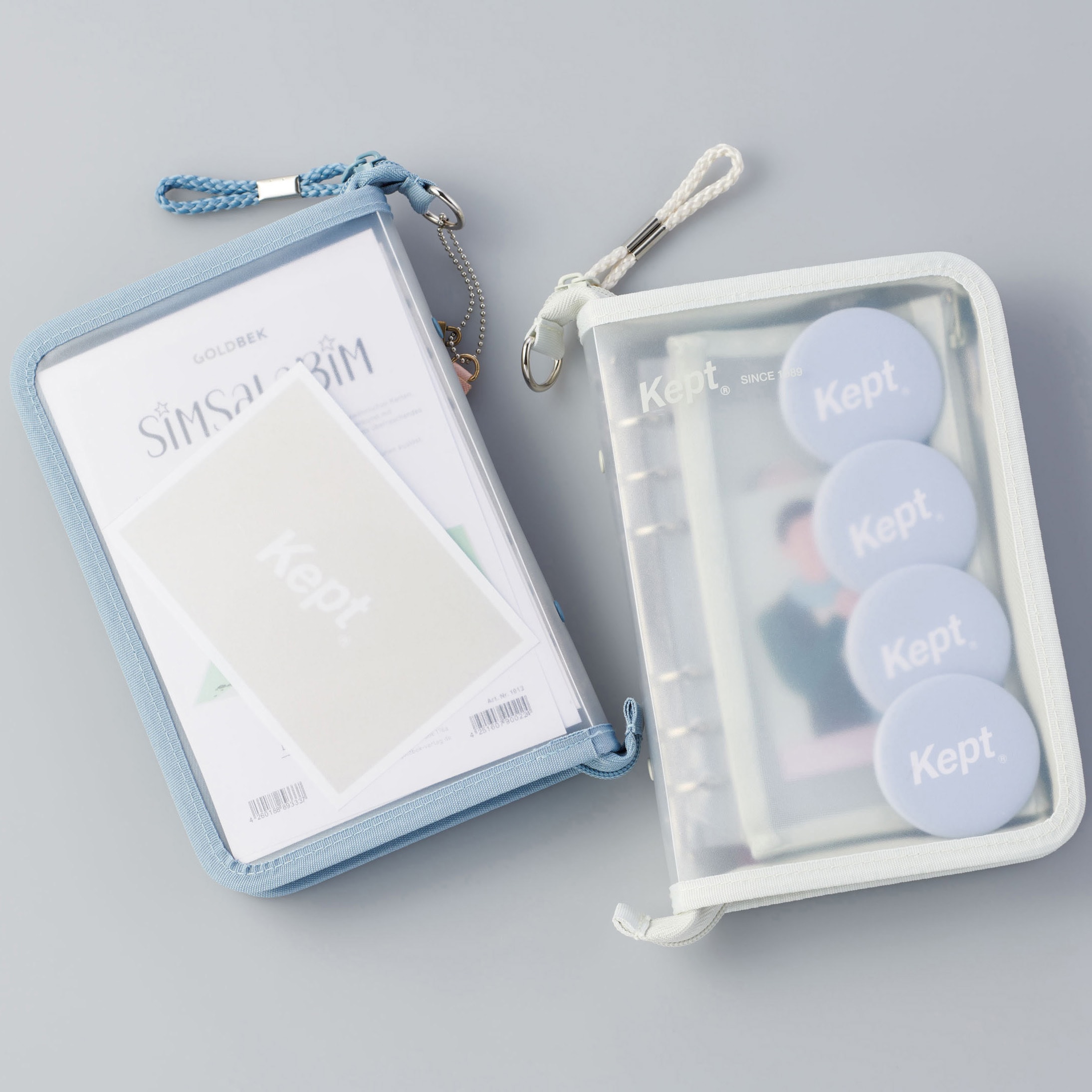 KP1155DP Kept マルチ収納ファイル (ポストカードサイズ) 1個 レイメイ