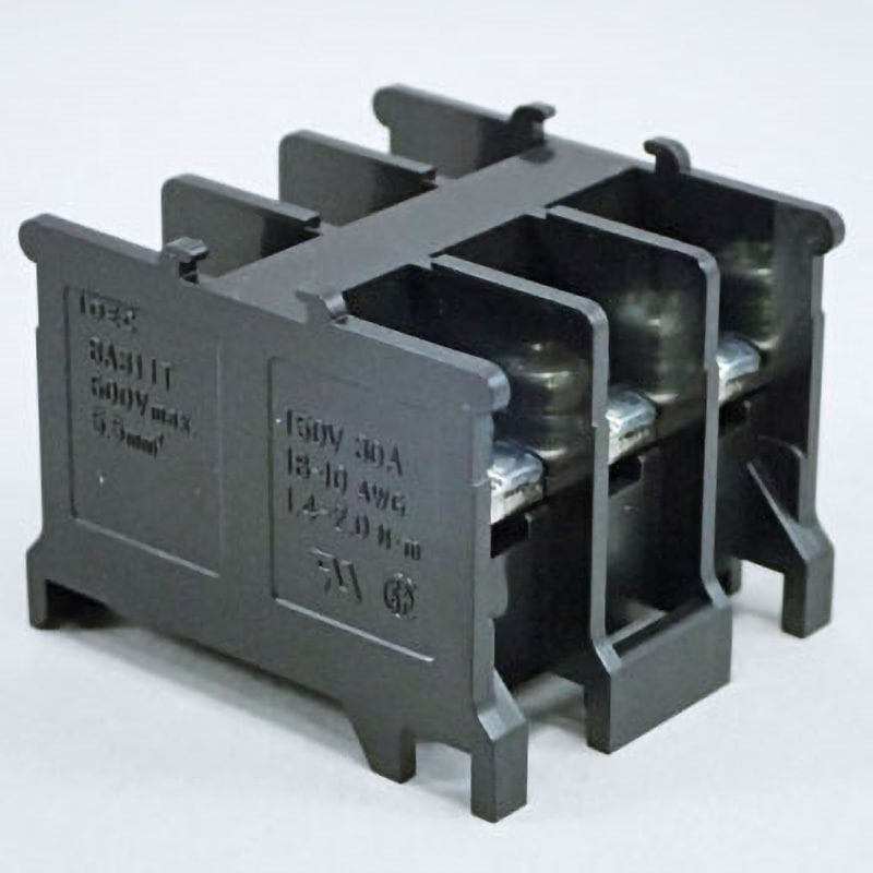 BA311TPN20 BAシリーズ ターミナルブロック セルフアップ形 3極タイプ