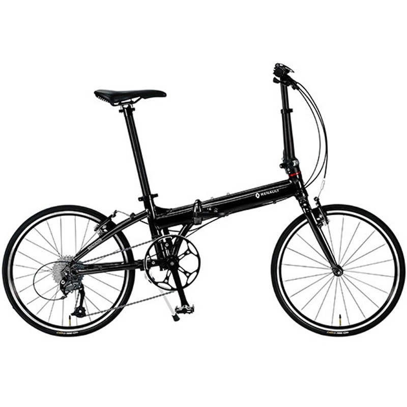 24PLATINUMMACH8-BK GIC折り畳み自転車 PLATINUM MACH8(プラチナマッハ