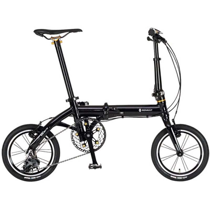 24ULTRALIGHT7TRY143-BK GIC折り畳み自転車 ULTRA LIGHT7 TRY143(ウルトラライト7 トライ143) 1個 RENAULT(ルノー) 【通販モノタロウ】