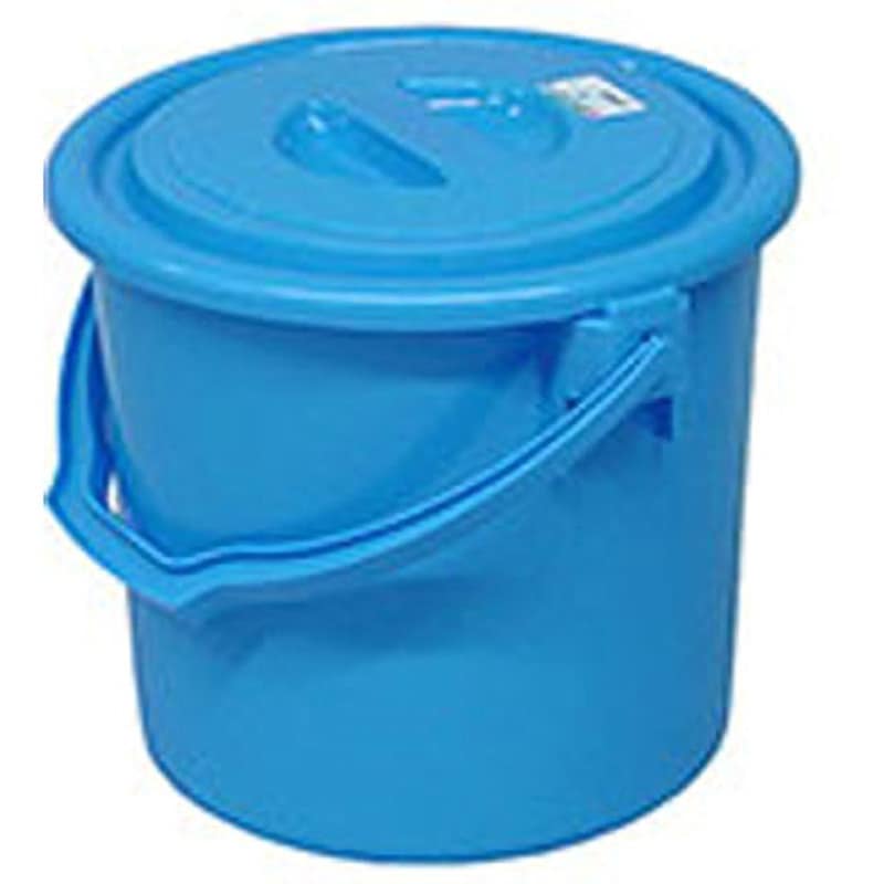L-23 B 万能桶 矢崎化工 かぶせ式 ブルー色 容量24L 本体(蓋付