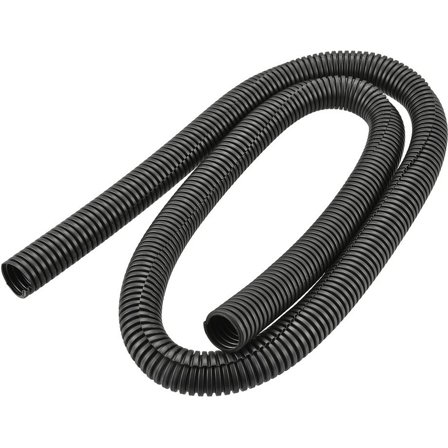 DZ-CT15 コルゲートチューブ 黒 1m オーム電機 内径15.8mm 1個 DZ-CT15