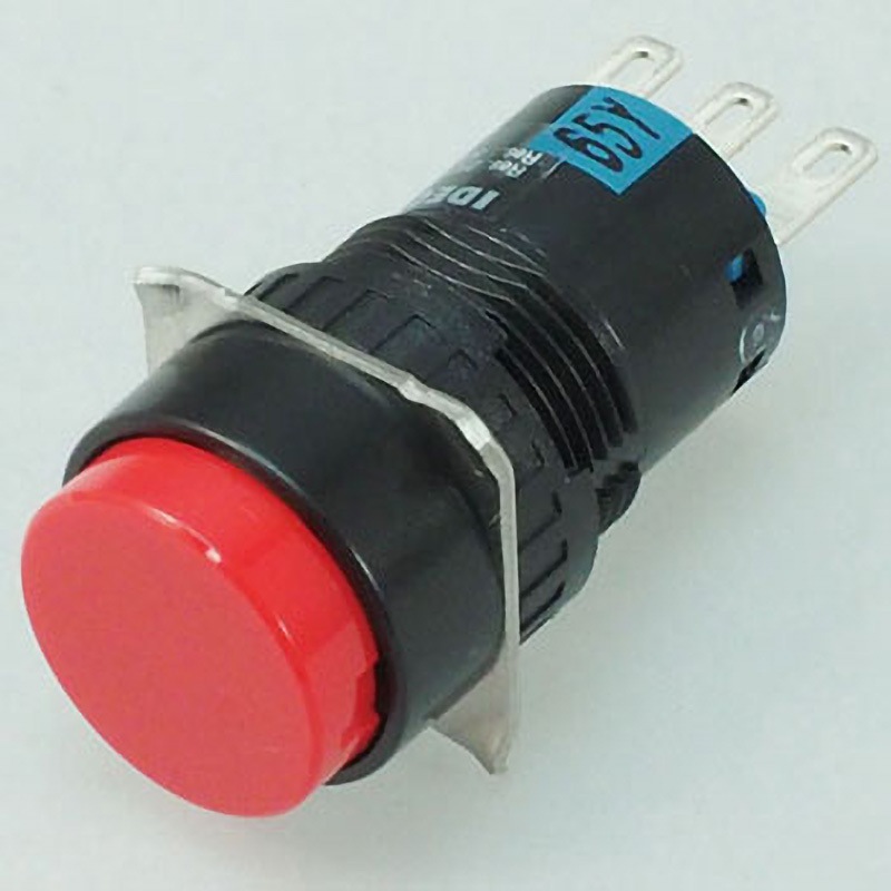 AB6M-M1PR Φ16 A6シリーズ 押ボタンスイッチ(丸突形) IDEC(和泉