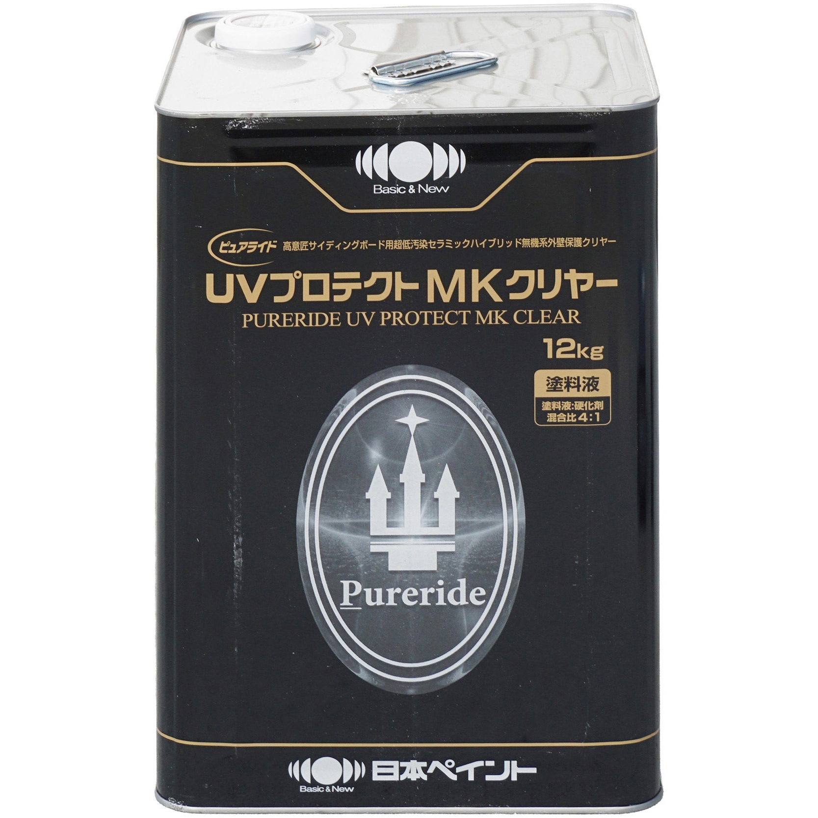 3030837 ニッペ ピュアライド UVプロテクト MKクリヤー 外壁保護 
