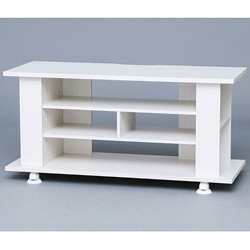 テレビ台　ホワイト　オープンシェルフ KALLAX カラックス テレビ台 下部フレーム付き, ホワイト, 147x39x78