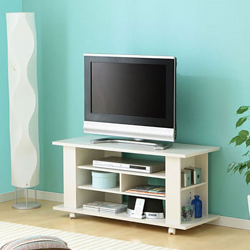 OAB-100 オープンテレビ台 アイリスオーヤマ オフホワイト色 幅100cm