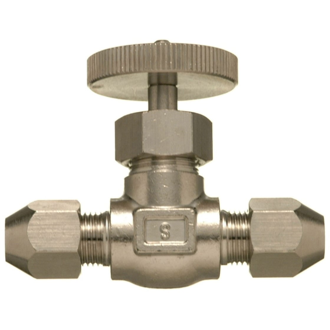 SVBR-12M-0 真鍮製  銅管用リングタイプ継手  ミニチュアバルブ(ストレートタイプ)  SVBR 1個 三興マテリアルサプライ 【通販モノタロウ】