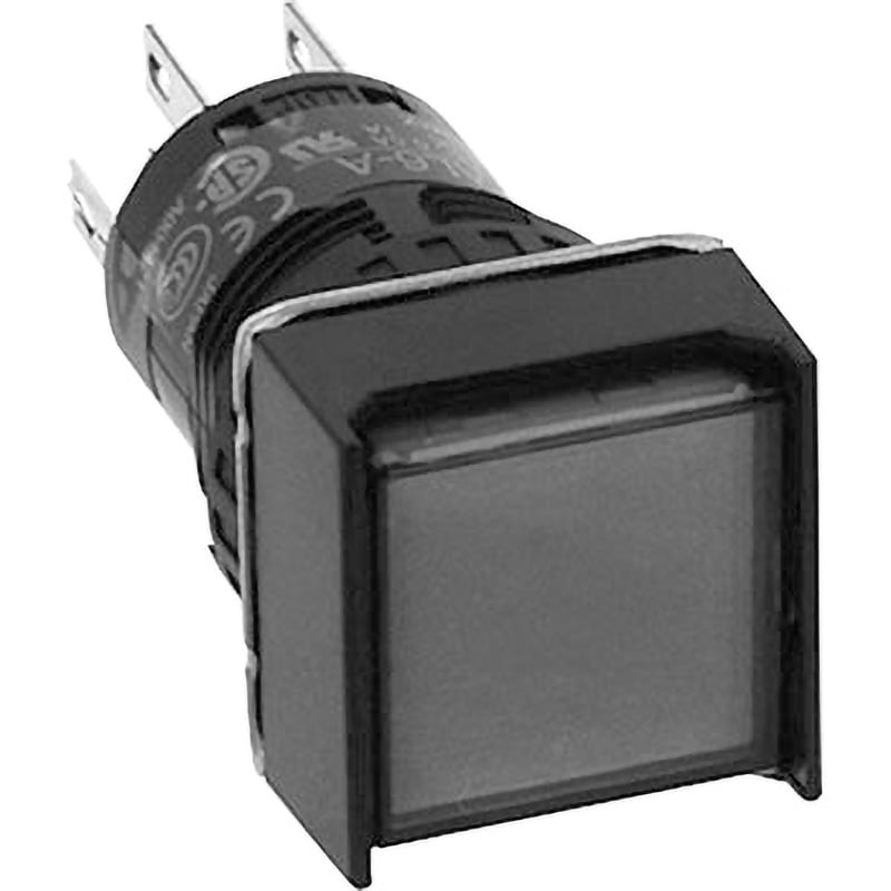 AL6Q-A21R Φ16 A6シリーズ 照光押ボタンスイッチ (正角形) IDEC
