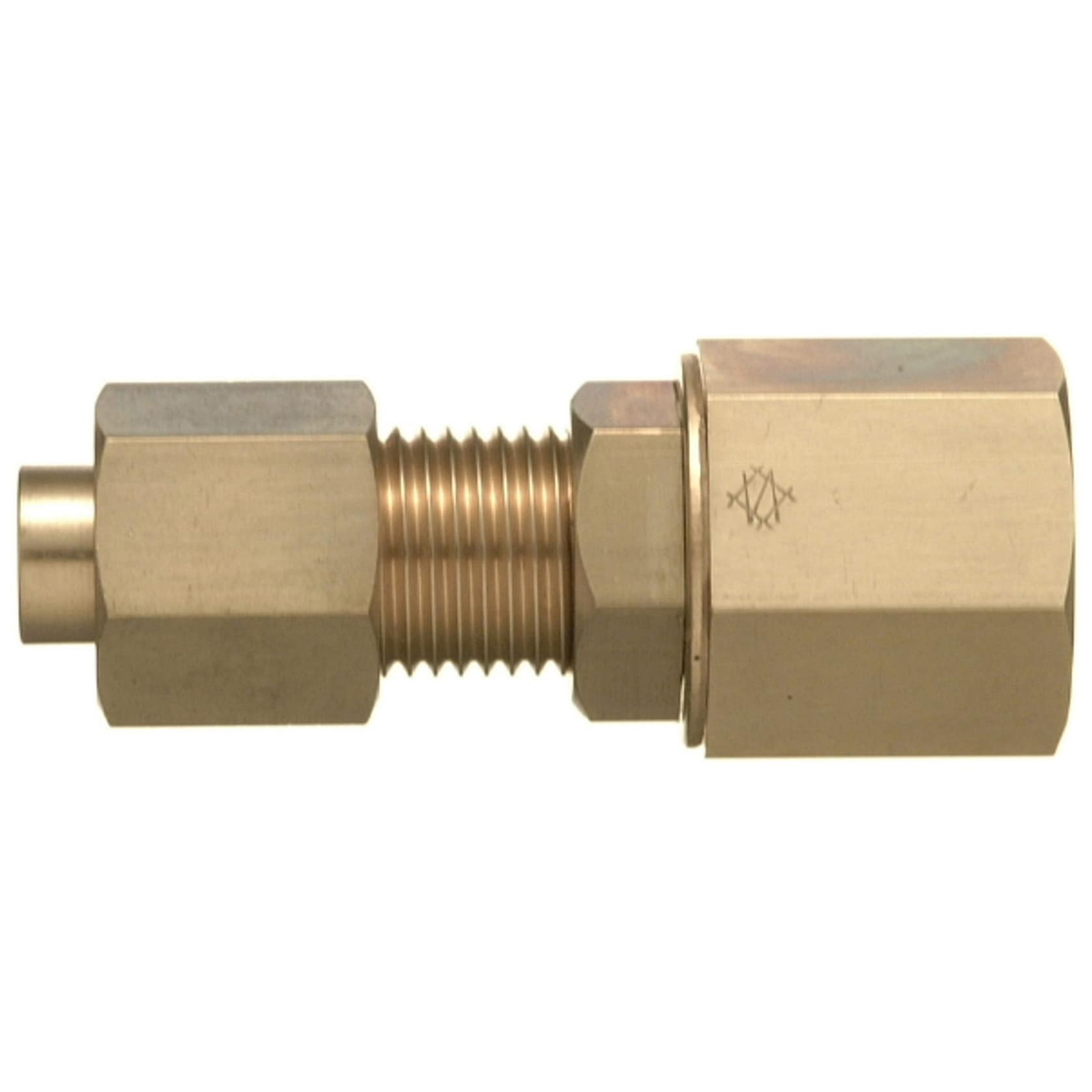 SBS-8M-4RC 真鍮製 銅管用スリーブ付フレアタイプ継手 バルクヘッド